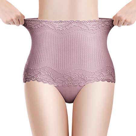 HEVIRGO Lace Trim Elastic Waistband Hip Lift Women Briefs High Waist Solid Color Seamless Panties
HEVIRGO Lace Trim Elastic Waistband Hip Lift Women Briefs High Waist Solid Color Seamless Panties
