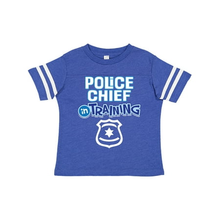 Inktastic Police Chief in Training Boys Apparel Gift Toddler Boy Girl T-Shirt