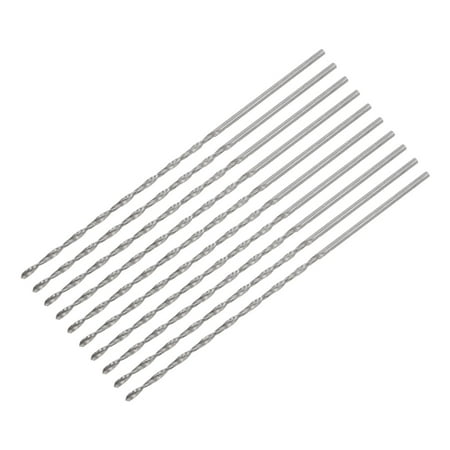 Uxcell 10Pack 1.4mm Mini Micro Twist Drill Bits High-Speed Steel Extra Long Drill Bit 80mm
Uxcell 10Pack 1.4mm Mini Micro Twist Drill Bits High-Speed Steel Extra Long Drill Bit 80mm