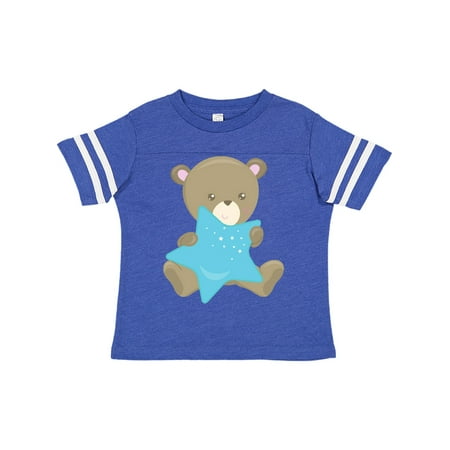 Inktastic Cute Baby Bear Holding A Blue Star Little Bear Gift Toddler Boy Girl T-Shirt
Inktastic Cute Baby Bear Holding A Blue Star Little Bear Gift Toddler Boy Girl T-Shirt