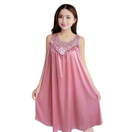 Women s Stain Silk Lace Vintage Victorian Nightgown Sleeveless Knee Length Smocked Sleep Dress Pajama Dress Loungewear Tank Top Night Dress Gown Sleepwear Summer Comfort Nightshirt Pink
Women s Stain Silk Lace Vintage Victorian Nightgown Sleeveless Knee Length Smocked Sleep Dress Pajama Dress Loungewear Tank Top Night Dress Gown Sleepwear Summer Comfort Nightshirt Pink