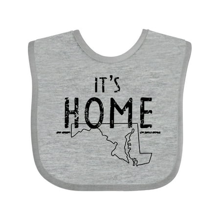 Inktastic It s Home- Maryland State Outline Distressed Text Gift Baby Boy or Baby Girl Bib
Inktastic It s Home- Maryland State Outline Distressed Text Gift Baby Boy or Baby Girl Bib