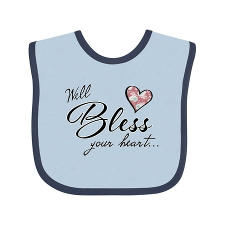 Inktastic Well Bless Your Heart with Floral Print Gift Baby Boy or Baby Girl Bib
Inktastic Well Bless Your Heart with Floral Print Gift Baby Boy or Baby Girl Bib