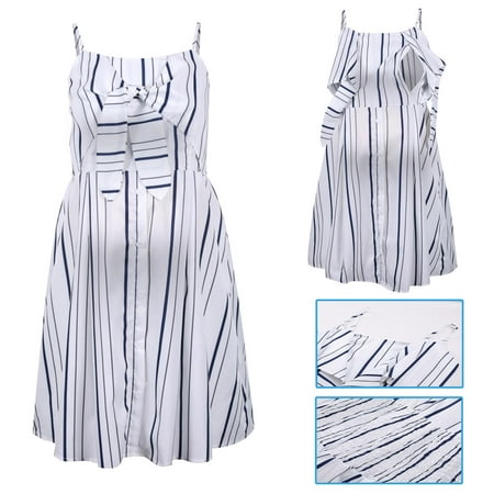 Tejiojio Maternity/Labor/Nursing Clothing Clearance Ladies Fashion Stripe Print Square Collar Sleeveless Maternity Lacing Breastfeeding Elastic Band Clothe Dress
Tejiojio Maternity/Labor/Nursing Clothing Clearance Ladies Fashion Stripe Print Square Collar Sleeveless Maternity Lacing Breastfeeding Elastic Band Clothe Dress