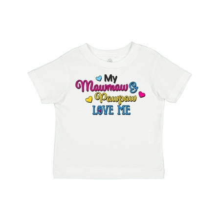 Inktastic My Mawmaw and Pawpaw Love Me with Hearts Gift Toddler Boy or Toddler Girl T-Shirt
Inktastic My Mawmaw and Pawpaw Love Me with Hearts Gift Toddler Boy or Toddler Girl T-Shirt