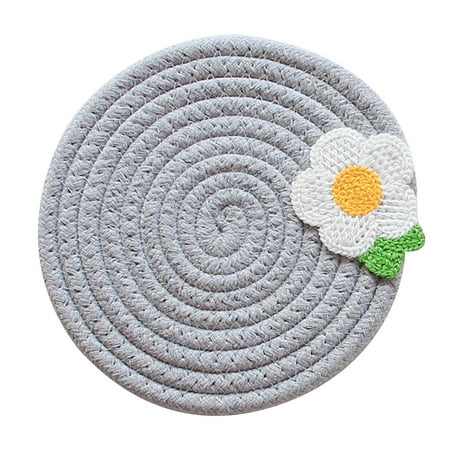 JFY Hot Pads Washable Heat Resistant Round Durable Braided Woven Coasters for Kitchen
JFY Hot Pads Washable Heat Resistant Round Durable Braided Woven Coasters for Kitchen