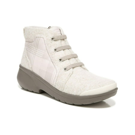 Bzees Womens Kick Back Polyester Lace Up Winter & Snow Boots