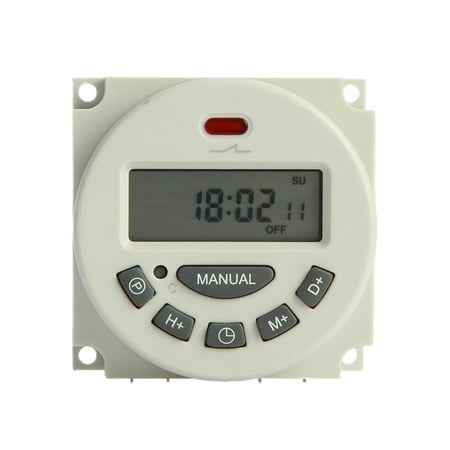 SouthEle L701 Time Switch LCD Power Failure Memory Timer Small Cycle Timer Microcomputer for Computer
SouthEle L701 Time Switch LCD Power Failure Memory Timer Small Cycle Timer Microcomputer for Computer