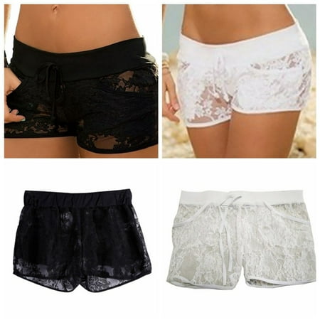 Hot Women s Lace Shorts Black Sexy Lace Cute Summer Transparent Floral Hollow Out Summer Elastic Party Travel Short Panty
Hot Women s Lace Shorts Black Sexy Lace Cute Summer Transparent Floral Hollow Out Summer Elastic Party Travel Short Panty