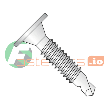 10-24 x 1 Self-Drilling Screws / Phillips / Wafer Head / 18-8 Stainless Steel / #3 Drill Point / Machine Screw Thread (Quantity: 2 500 pcs)
10-24 x 1 Self-Drilling Screws / Phillips / Wafer Head / 18-8 Stainless Steel / #3 Drill Point / Machine Screw Thread (Quantity: 2 500 pcs)
