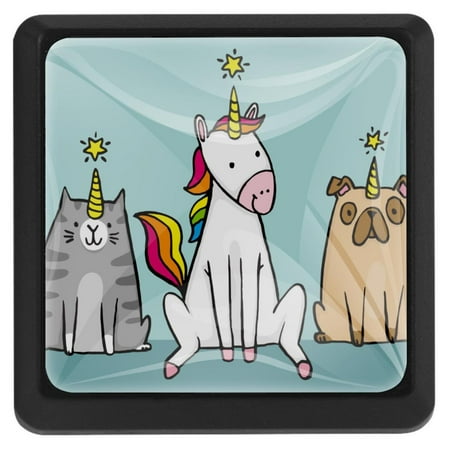 Ownta Square with Screws 3 Pcs for Cupboard Dressing Table Bookcase Drawer Pull Handle Cabinet Door Knobs Funny Unicorn Dog Horse
Ownta Square with Screws 3 Pcs for Cupboard Dressing Table Bookcase Drawer Pull Handle Cabinet Door Knobs Funny Unicorn Dog Horse