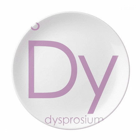 Chestry Elements Period Table Lanthanide Dysprosium Dy Plate Decorative Porcelain Salver Tableware Dinner Dish
Chestry Elements Period Table Lanthanide Dysprosium Dy Plate Decorative Porcelain Salver Tableware Dinner Dish