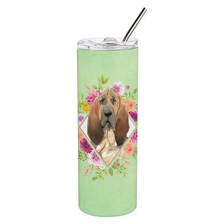 Carolines Treasures CK4419TBL20 Bloodhound Green Flowers Stainless Steel 20 oz Skinny Tumbler 20 oz multicolor
Carolines Treasures CK4419TBL20 Bloodhound Green Flowers Stainless Steel 20 oz Skinny Tumbler 20 oz multicolor