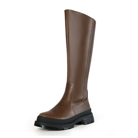 Dream Pairs Women s Knee-High Boots Comfortable Chunky Platform Side Zip Lug Sole Boots For Women SDKB2210W BROWN/PU Size 11
Dream Pairs Women s Knee-High Boots Comfortable Chunky Platform Side Zip Lug Sole Boots For Women SDKB2210W BROWN/PU Size 11