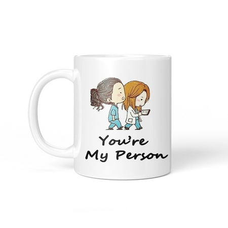 Funny coffee mug - You re My Person -Friend Cup- Birthday Mug for Friend Woman Friends Female Sister - Cute Coffee Cup BFF Sisters -11 oz
Funny coffee mug - You re My Person -Friend Cup- Birthday Mug for Friend Woman Friends Female Sister - Cute Coffee Cup BFF Sisters -11 oz