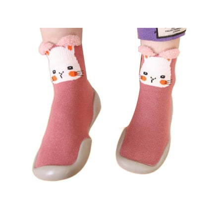 Rotosw Baby Floor Slippers First Walking Sock Shoes Anti-Slip Socks Cute Rubber Sole Slipper Bedroom Casual Home Shoe Pink 8C
Rotosw Baby Floor Slippers First Walking Sock Shoes Anti-Slip Socks Cute Rubber Sole Slipper Bedroom Casual Home Shoe Pink 8C