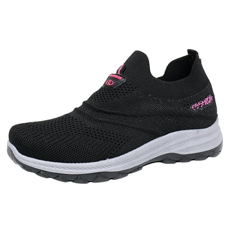 Cathalem Fashion Spring And Summer Women Sports Shoes Soft Sole Slip On Mesh Breathable Colorblock Sole Casual Style Black 37
Cathalem Fashion Spring And Summer Women Sports Shoes Soft Sole Slip On Mesh Breathable Colorblock Sole Casual Style Black 37