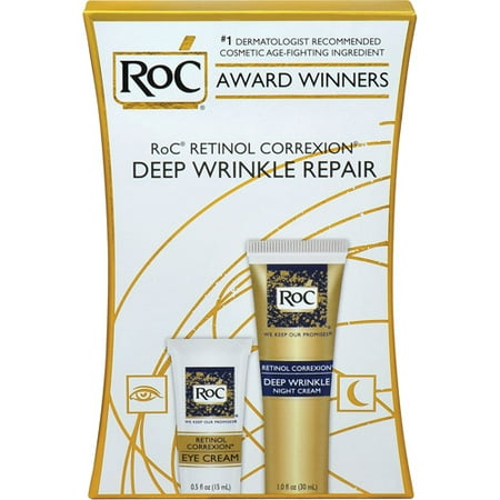RoC Retinol Correxion Deep Wrinkle Repair Variety Pack, 2 pc