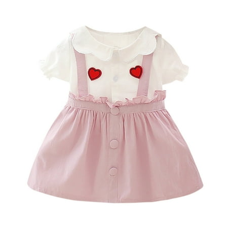 nsendm Dresses for 3 Year Old Girls Short Clothes Sleeve Print Baby Love Princess Girls Dress Baby Overall Dress Pink 3-6 Months
nsendm Dresses for 3 Year Old Girls Short Clothes Sleeve Print Baby Love Princess Girls Dress Baby Overall Dress Pink 3-6 Months