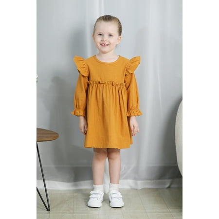 Younger Tree Little Girl Fall Winter Long Sleeve Dresses Clothes for 2-3T
Younger Tree Little Girl Fall Winter Long Sleeve Dresses Clothes for 2-3T