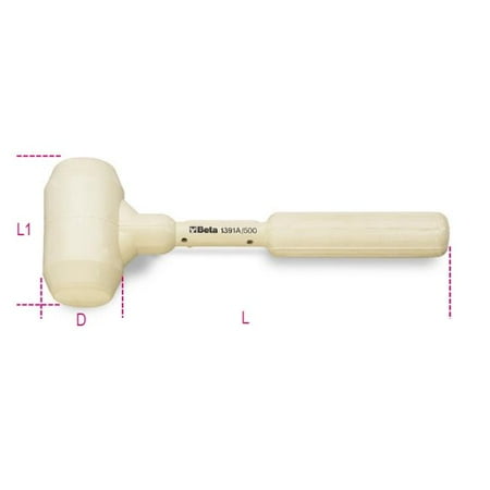 Beta Tools USA 013910205 1391 A500-Dead-Blow Hammers Tile Workers