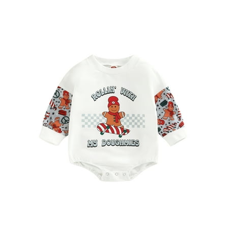 Baby Fall Christmas Outfit Block Sleeve Sweatshirt Romper Sweater Onesie Long Sleeve Bodysuit
Baby Fall Christmas Outfit Block Sleeve Sweatshirt Romper Sweater Onesie Long Sleeve Bodysuit