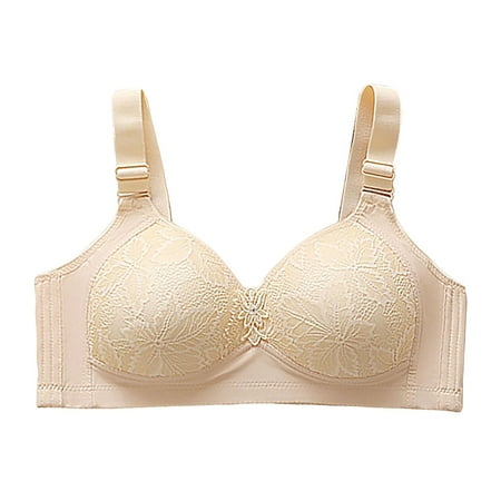 Fabiurt Women s Bra Women s Large Shoulder Strap Without Steel Ring Women s Gathering Bra For Middle And Elderly Comfort Thin Bra Beige
Fabiurt Women s Bra Women s Large Shoulder Strap Without Steel Ring Women s Gathering Bra For Middle And Elderly Comfort Thin Bra Beige