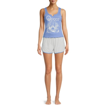 Queen Women s and Women s Plus Ribbed Tank Top and Shorts Sleep Set 2-Piece
Queen Women s and Women s Plus Ribbed Tank Top and Shorts Sleep Set 2-Piece