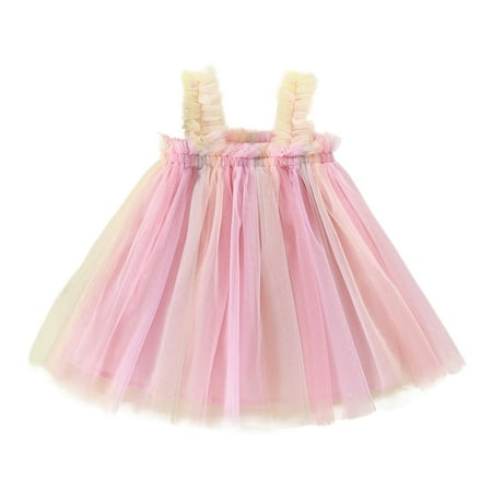 LIhncine Girls Dress Toddler Girls Sleeveless Tulle Dress Dance Party Dresses Clothes (Red 18-24 Months)
LIhncine Girls Dress Toddler Girls Sleeveless Tulle Dress Dance Party Dresses Clothes (Red 18-24 Months)