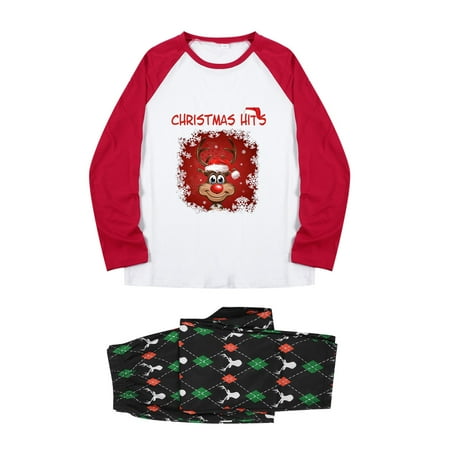 Frehsky matching family outfits Family Christmas Pajamas Set Christmas Raglan Sleeve Top And Printed Pants Homewear For Dad
Frehsky matching family outfits Family Christmas Pajamas Set Christmas Raglan Sleeve Top And Printed Pants Homewear For Dad
