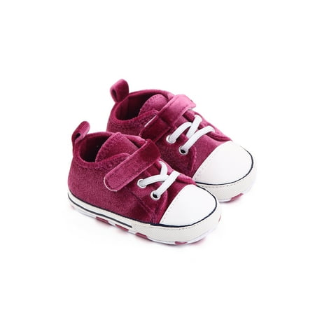 Newborn Non-Slip Shoes Spring Autumn Soft-Soled Baby Sports Shoes Infant Solid Leopard Shoes