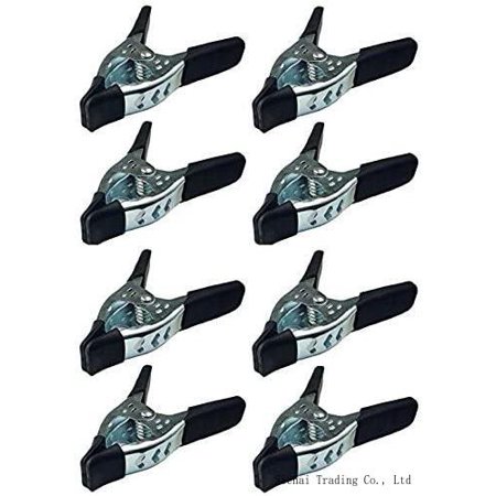 BLACK Lot Of 8-6 Inch Clamp Large Heavy Duty Spring Metal - 3 Inch Jaw Opening
BLACK Lot Of 8-6 Inch Clamp Large Heavy Duty Spring Metal - 3 Inch Jaw Opening
