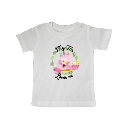 Inktastic Baby Flamingo My Tia Loves Me with Flower Wreath Gift Baby Boy or Baby Girl T-Shirt
Inktastic Baby Flamingo My Tia Loves Me with Flower Wreath Gift Baby Boy or Baby Girl T-Shirt