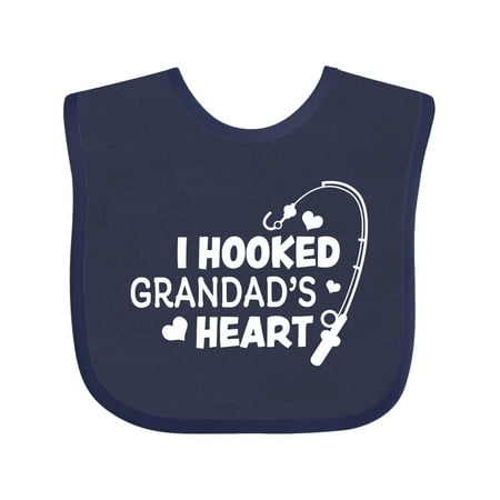 Inktastic I Hooked Grandad s Heart with Fishing Rod Gift Baby Boy or Baby Girl Bib
Inktastic I Hooked Grandad s Heart with Fishing Rod Gift Baby Boy or Baby Girl Bib