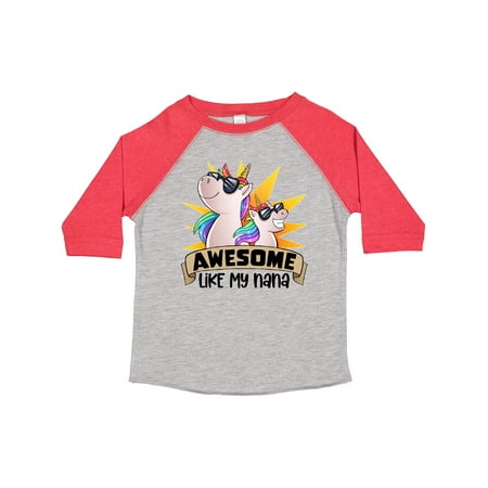 Inktastic Awesome Like My Nana Cute Unicorn Family in Sunglasses Gift Toddler Boy or Toddler Girl T-Shirt
Inktastic Awesome Like My Nana Cute Unicorn Family in Sunglasses Gift Toddler Boy or Toddler Girl T-Shirt