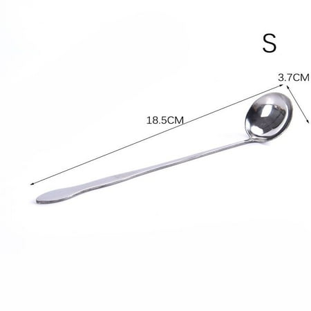 Long Handled Stainless Steel Coffee Spoon Ice Cream Dessert Tea Stirring Spoon For Picnic Kitchen Accessories Bar Tools S M L
Long Handled Stainless Steel Coffee Spoon Ice Cream Dessert Tea Stirring Spoon For Picnic Kitchen Accessories Bar Tools S M L