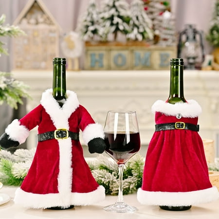 GROFRY Wine Bottle Bag Realistic Looking Dust-proof Fabric Decorative Champagne Wine Bottle Bag for Home
GROFRY Wine Bottle Bag Realistic Looking Dust-proof Fabric Decorative Champagne Wine Bottle Bag for Home