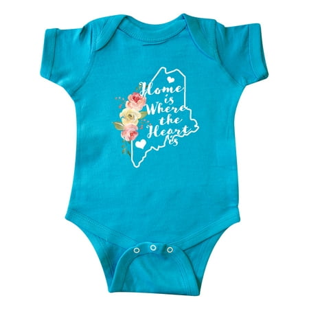 Inktastic Maine Home is Where the Heart is with Watercolor Floral Gift Baby Boy or Baby Girl Bodysuit
Inktastic Maine Home is Where the Heart is with Watercolor Floral Gift Baby Boy or Baby Girl Bodysuit