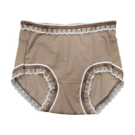 Panties Large Size Low Waist Briefs Lace Mesh Splicing Briefs Breathable Pure Cotton Crotch Panties for Women
Panties Large Size Low Waist Briefs Lace Mesh Splicing Briefs Breathable Pure Cotton Crotch Panties for Women