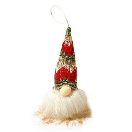 BESTHUA Glowing Christmas Rudolph Doll Faceless Knitted Props For Home