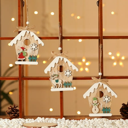 Christmas Pendant Fine Workmanship Adorable Durable Exquisite Decoration Wooden Rustic Tree Ornaments Holiday Hanging f
Christmas Pendant Fine Workmanship Adorable Durable Exquisite Decoration Wooden Rustic Tree Ornaments Holiday Hanging f