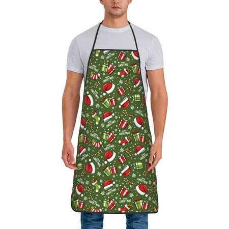 Junzan Christmas Hat sock Print Kitchen Cooking Aprons Chef Apron for Men and Women Professional for Cooking Bib Aprons for Kitchen/Crafting/BBQ/Drawing
Junzan Christmas Hat sock Print Kitchen Cooking Aprons Chef Apron for Men and Women Professional for Cooking Bib Aprons for Kitchen/Crafting/BBQ/Drawing