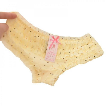Fantadool Women Bowknot Panties Dot Female Underwear Lace Ruffles Ladies Sheer Panties Butt Lifter Briefs
Fantadool Women Bowknot Panties Dot Female Underwear Lace Ruffles Ladies Sheer Panties Butt Lifter Briefs