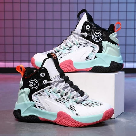 Autumn 2024 Children s Basketball Shoes Boys Mesh Breathable Non Slip Rubber Sneakers Children s Fitness Sneakers Boys Shoes
Autumn 2024 Children s Basketball Shoes Boys Mesh Breathable Non Slip Rubber Sneakers Children s Fitness Sneakers Boys Shoes