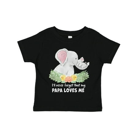 Inktastic I ll Never Forget That My Papa Loves Me with Cute Elephants Gift Toddler Boy or Toddler Girl T-Shirt
Inktastic I ll Never Forget That My Papa Loves Me with Cute Elephants Gift Toddler Boy or Toddler Girl T-Shirt