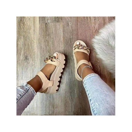 Rotosw Women s Shoes Ankle Strap Sandals Open Toe Breathable Buckle Daily Fashion Beige 5.5
Rotosw Women s Shoes Ankle Strap Sandals Open Toe Breathable Buckle Daily Fashion Beige 5.5
