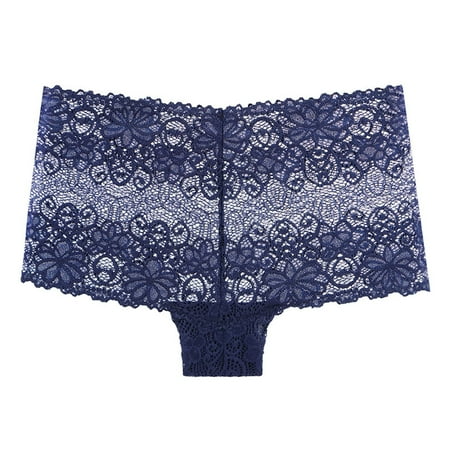 JDEFEG Women Panties Cotton Women Lace Boyshort Panties Rise Underwear Ladies Comfortable Underpants Female Lingerie Proof Panties Lace Dark Blue Xl
JDEFEG Women Panties Cotton Women Lace Boyshort Panties Rise Underwear Ladies Comfortable Underpants Female Lingerie Proof Panties Lace Dark Blue Xl