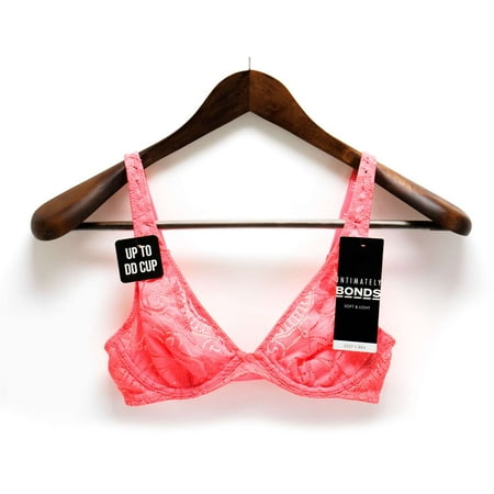 Bonds Women s Intimately Deep V Bra Pink 32B - US