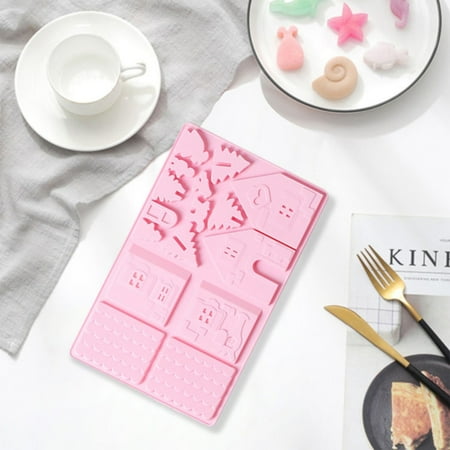 ZHIYU DIY Christmas House Chocolate Mould Silicone Mould Fondant Cake Chocolate Cookie Decorating Mould Cake Tools
ZHIYU DIY Christmas House Chocolate Mould Silicone Mould Fondant Cake Chocolate Cookie Decorating Mould Cake Tools