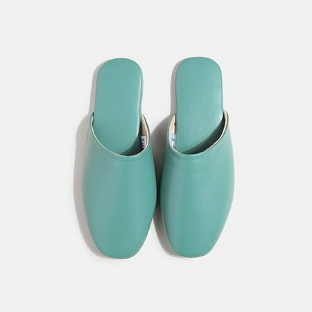 CoCopeanut Chic Home Women Leather Slippers Comfortable Luxury Cow Leather Bedroom Shoes Floor Non-slip Mute Ladies Slides
CoCopeanut Chic Home Women Leather Slippers Comfortable Luxury Cow Leather Bedroom Shoes Floor Non-slip Mute Ladies Slides